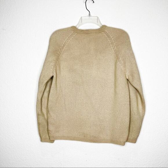 Vintage Meister Knit Fisherman Cable Knit 100% Wool Sweater Austria Grandpa - Picture 6 of 10